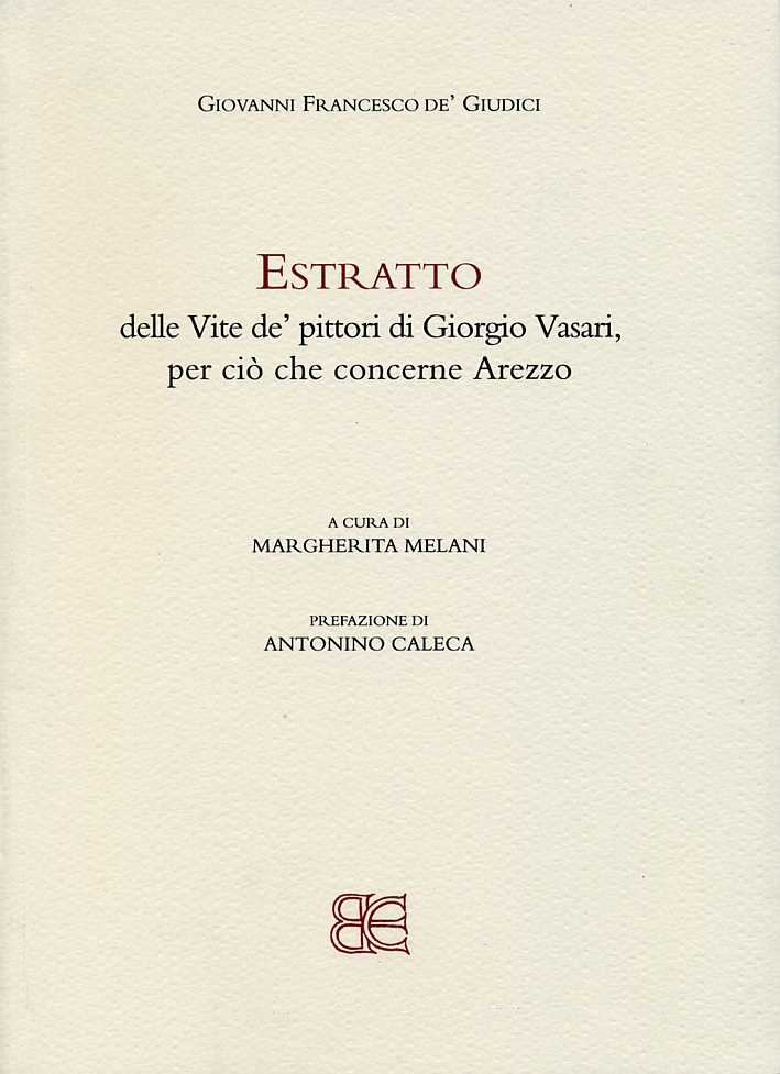 Estratto delle Vite de' Pittori di Giorgio Vasari, per ciò …
