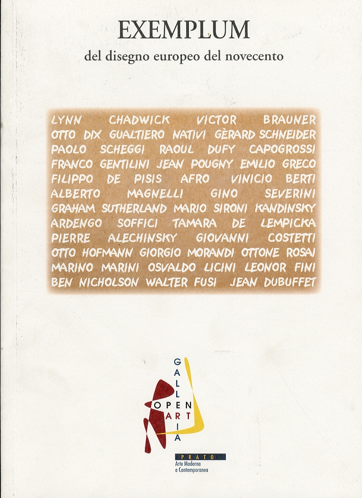 Exemplum del disegno europeo del novecento. Tempere, disegni, acquarelli