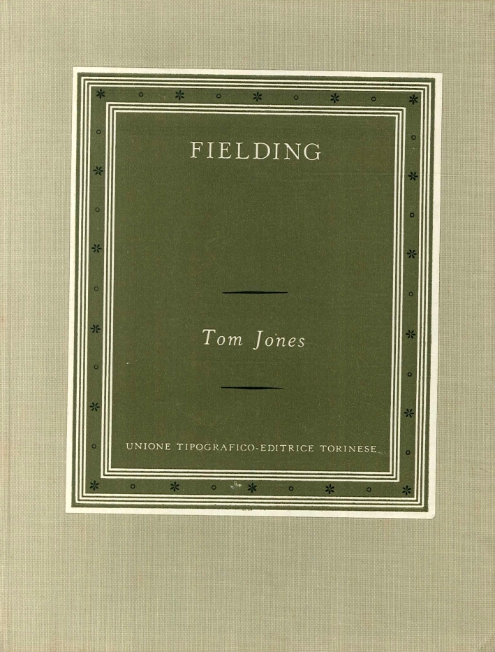 Fielding. Tom Jones. 2 volumi