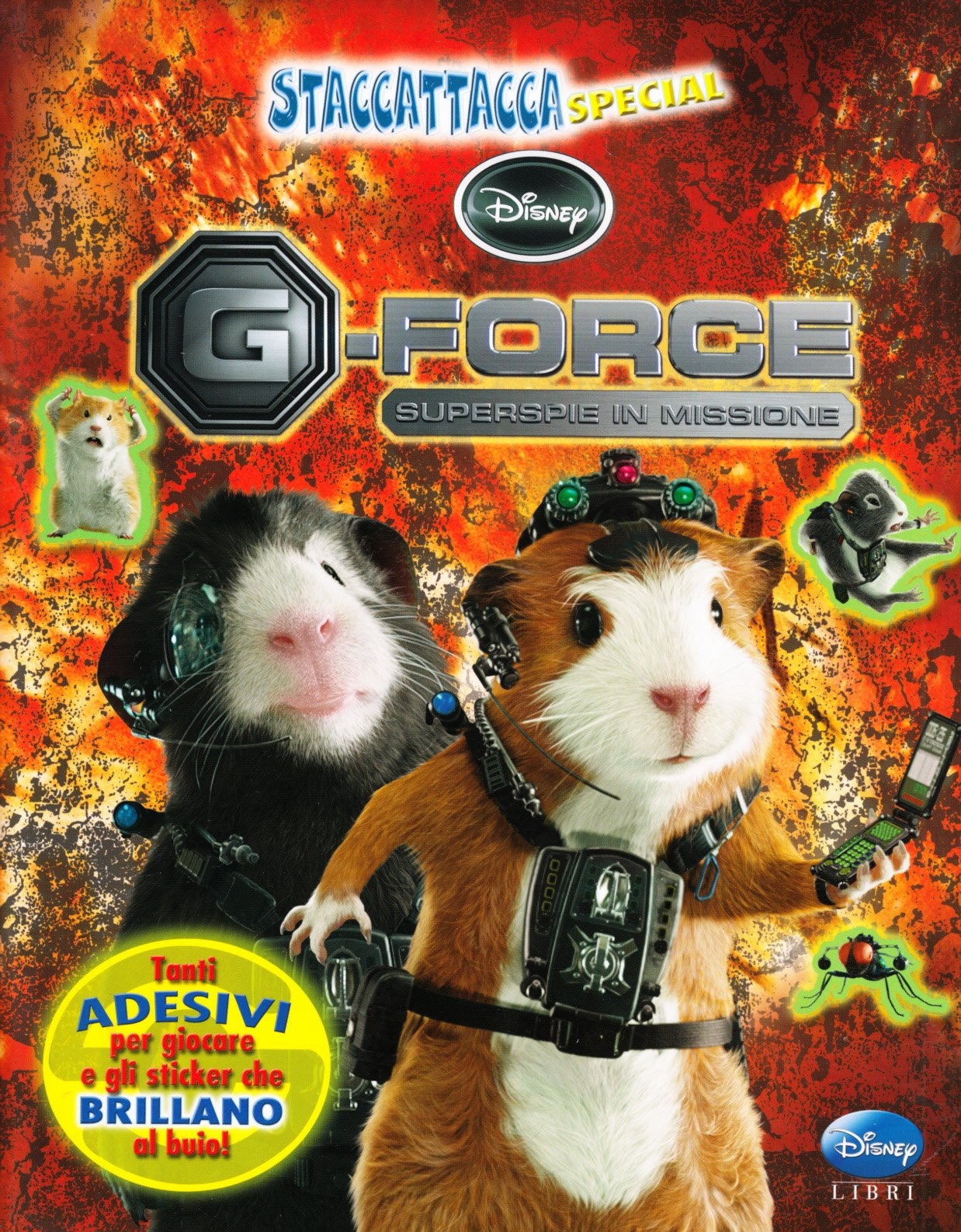 G-Force. Con adesivi