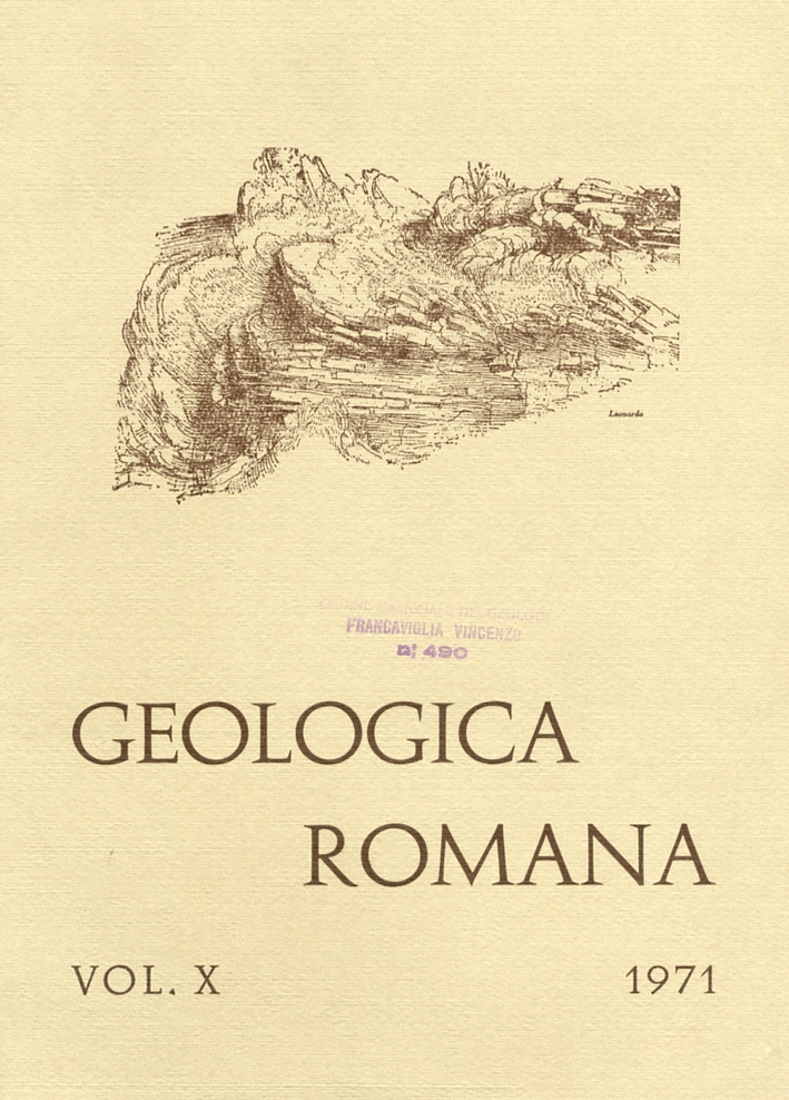 Geologica Romana. Vol. X / 1971