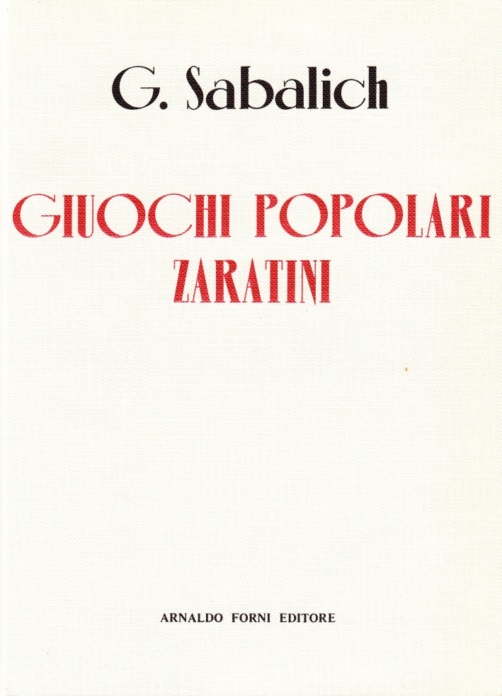 Giuochi Popolari Zaratini