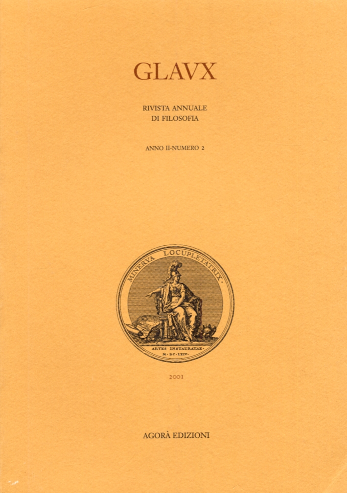 Glaus. Rivista annuale di filosofia. Anno 2. N. 0002