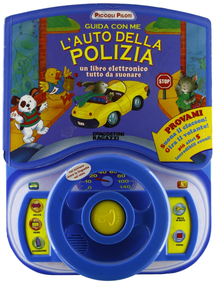 Guida con me l'auto della polizia