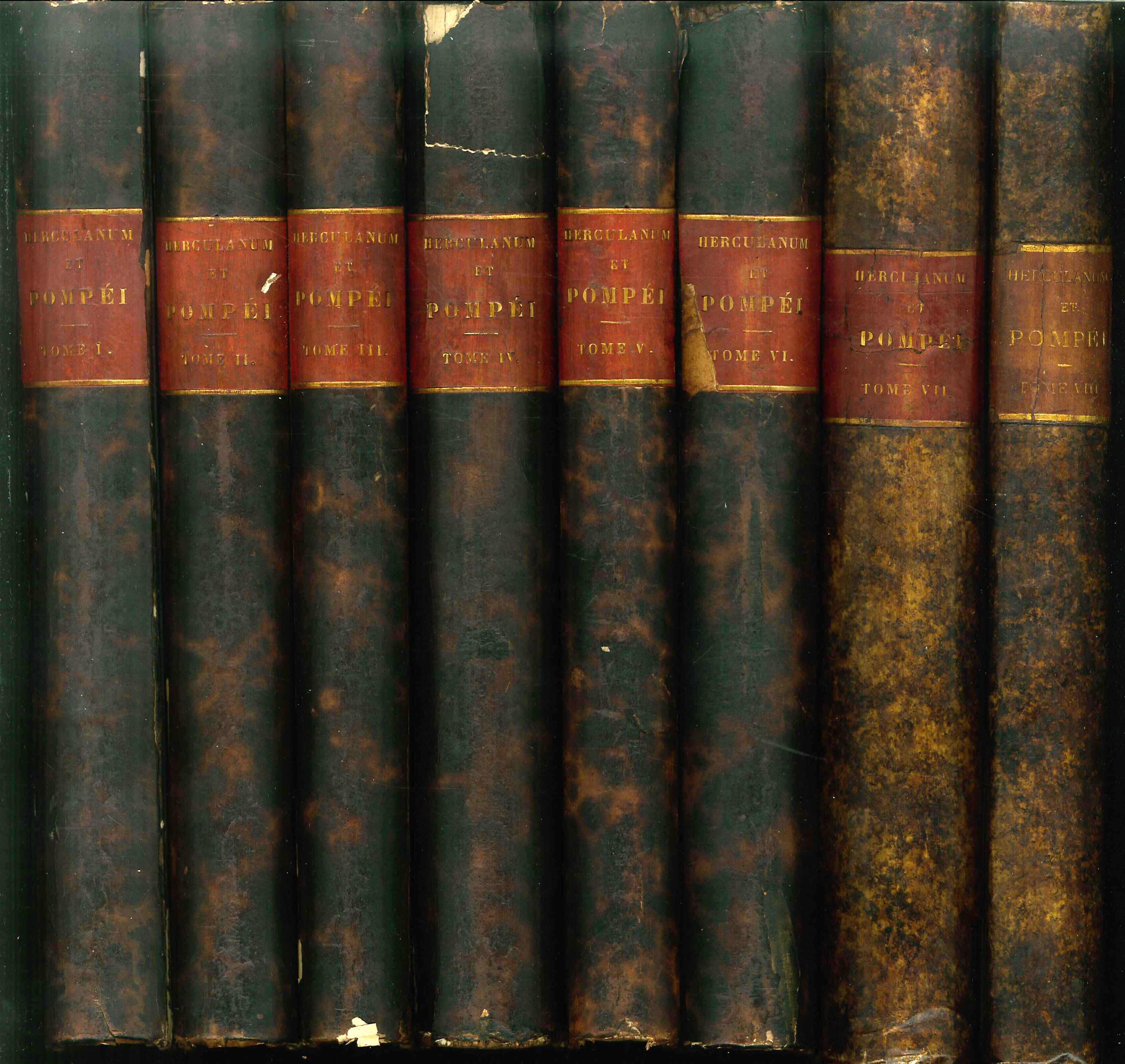 Herculanum Et Pompei Recueil General des Peintures, Bronzes, Mosaiques, Etc. …