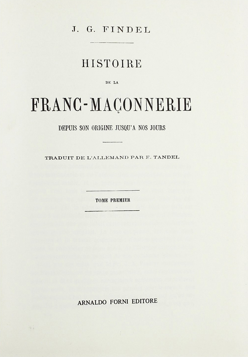 Histoire de la Franc-Maçonnerie