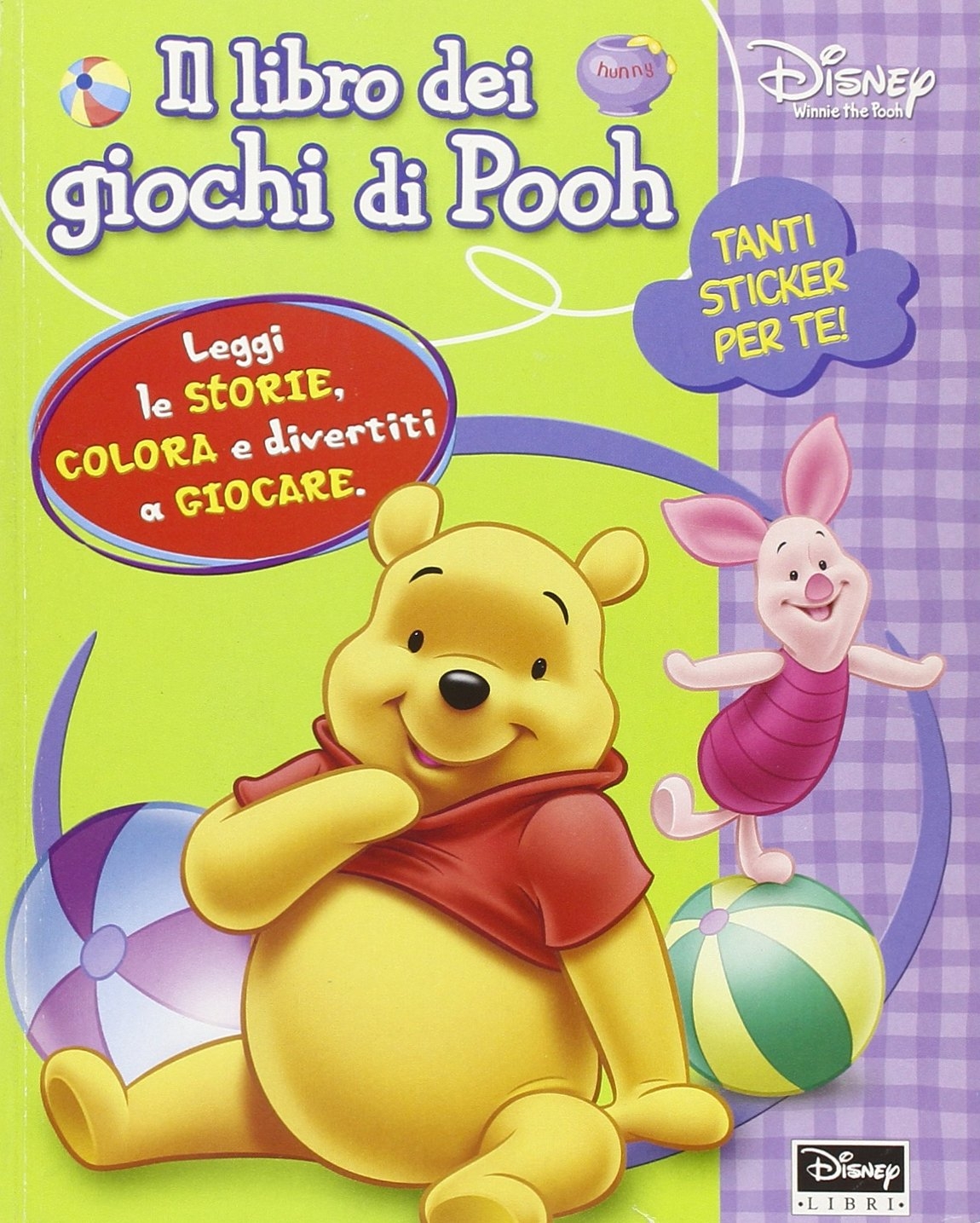 Il libro dei giochi di Pooh. Con adesivi
