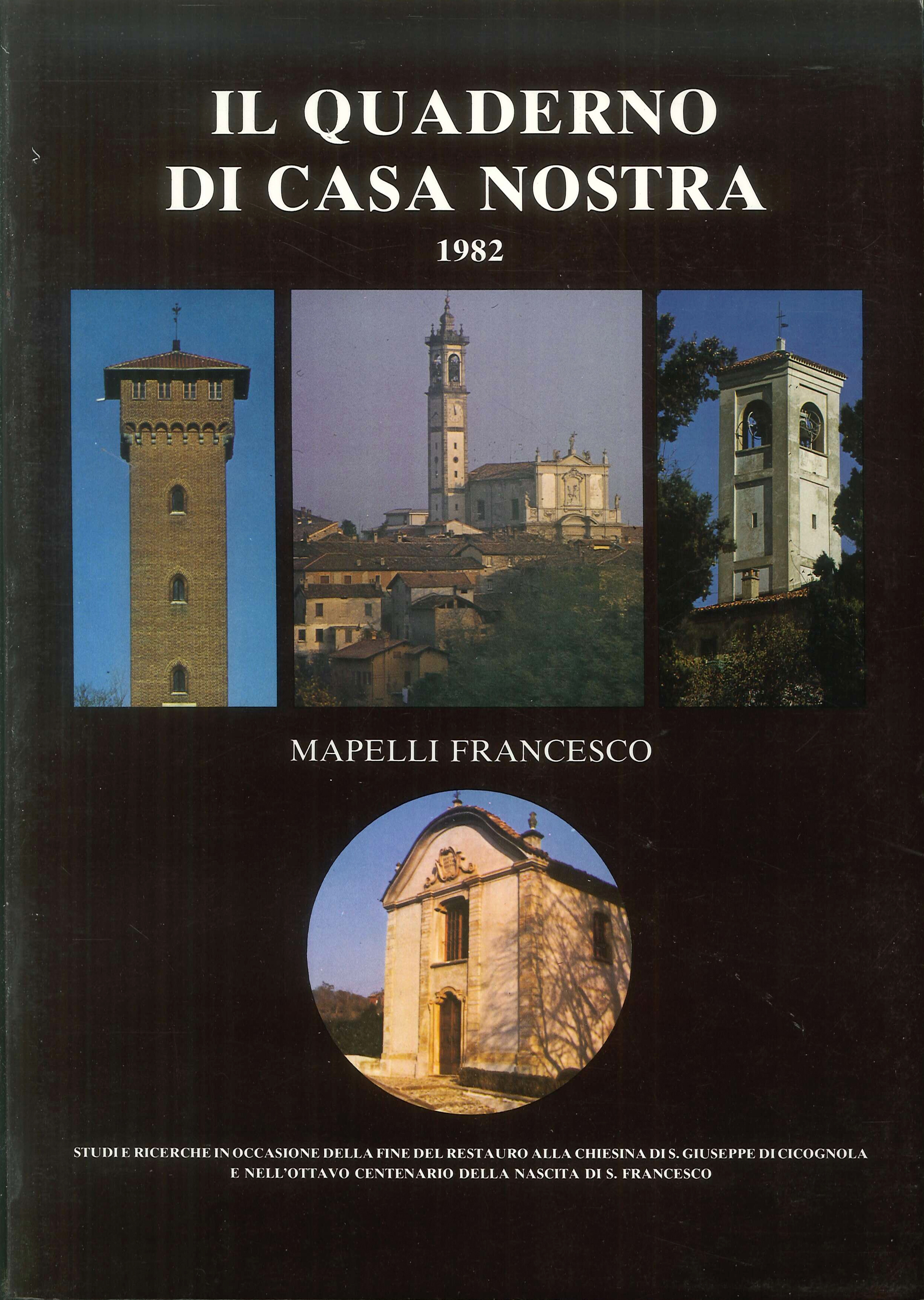 Il quaderno di casa nostra : 1982 : studi e …