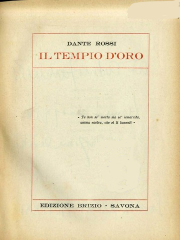 Il tempio d'oro