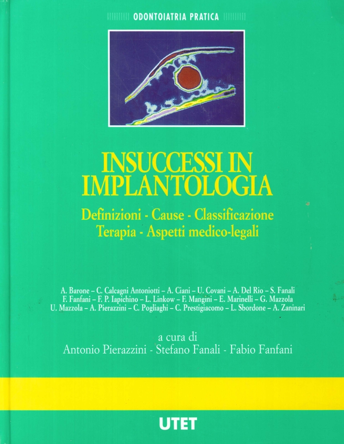Insuccessi in Impiantologia. Definizioni - Cause - Classificazione - Terapia …
