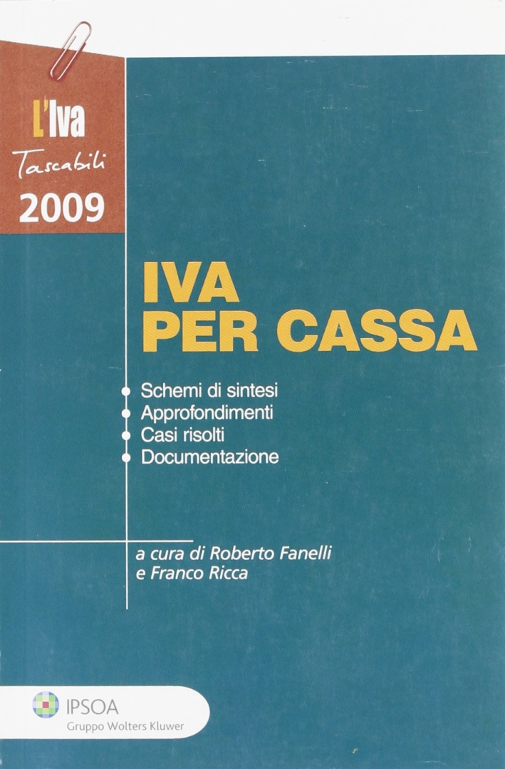 Iva per cassa