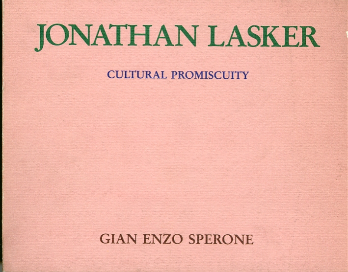 Jonatathan Lasker. A conversation with Collins & Milazzo and 13 …