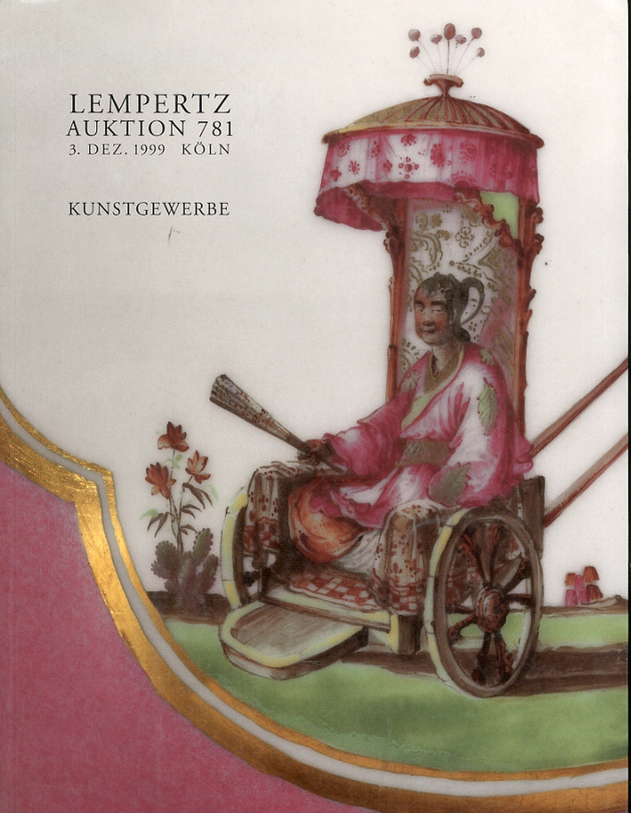 Kunstgewerbe. Lempertz auktion 781. 3 Dez. 1999 Koln