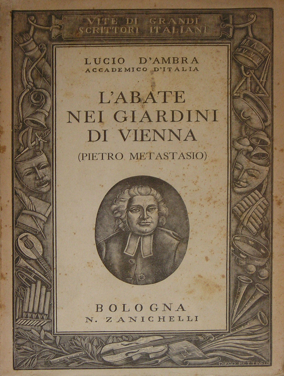L'abate nei giardini di Vienna (Pietro Metastasio)
