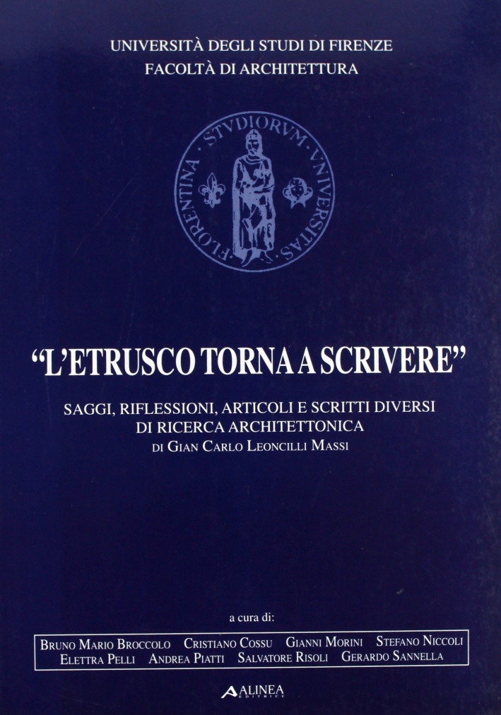 L'etrusco torna a scrivere