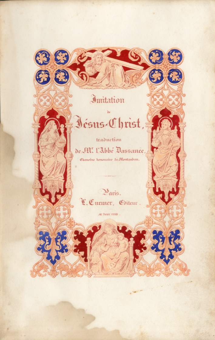 L'Imitation de Jesus-Christ