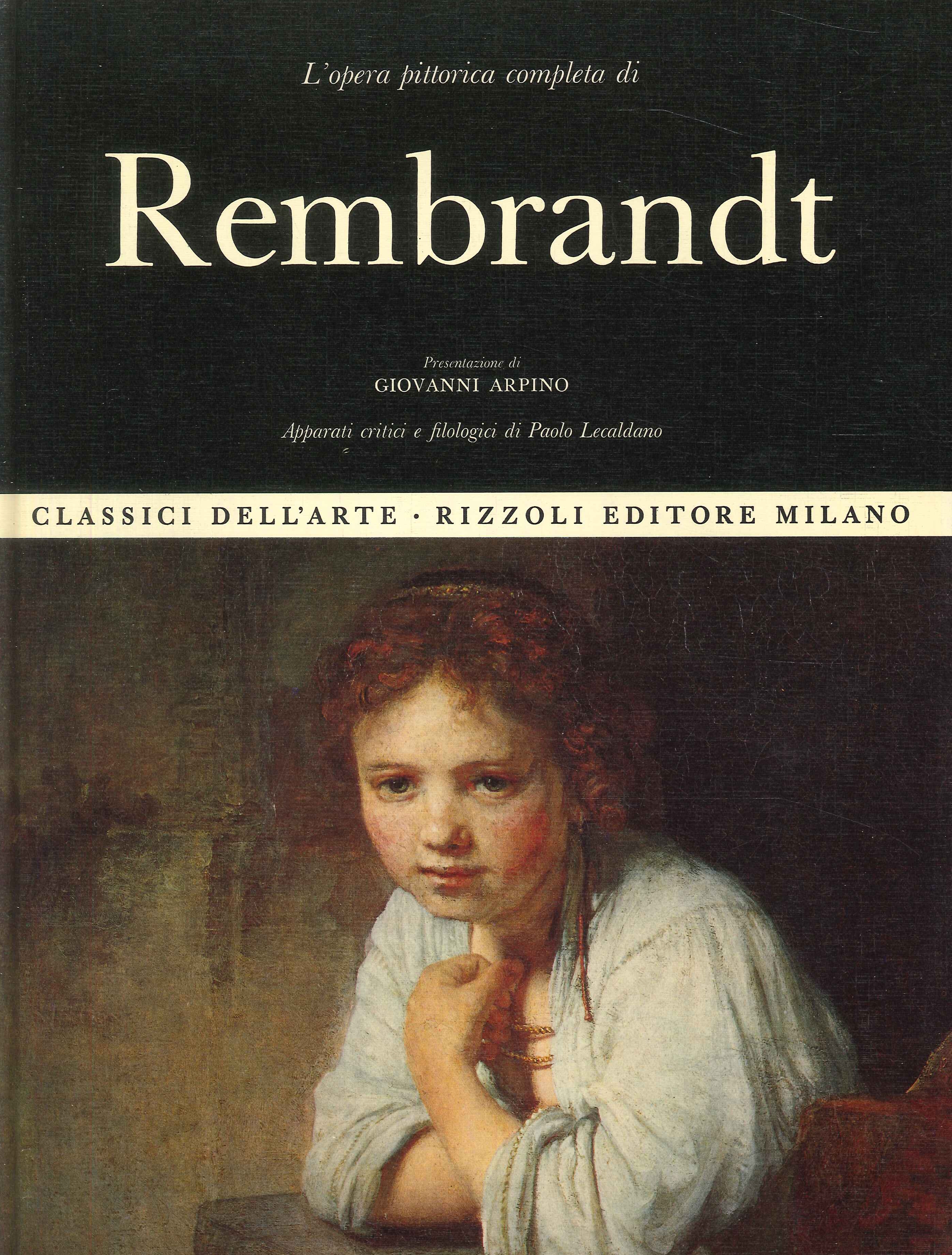 L'Opera Pittorica Completa di Rembrandt