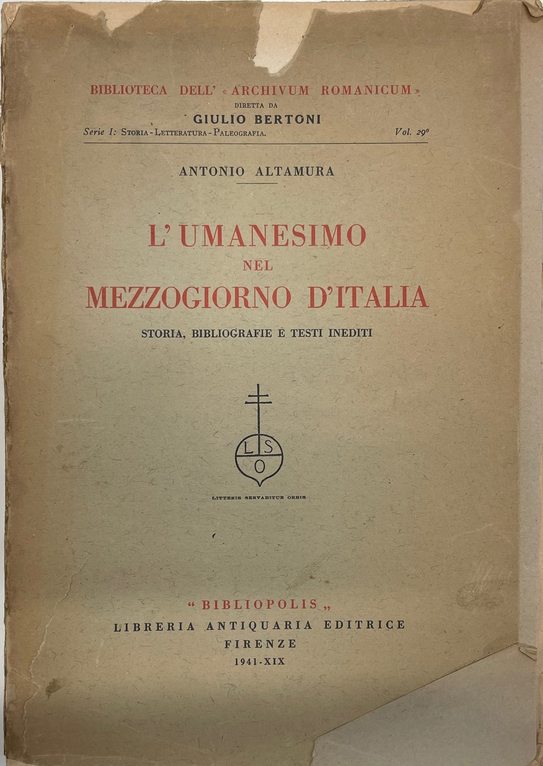 L'Umanesimo nel Mezzogiorno d'Italia