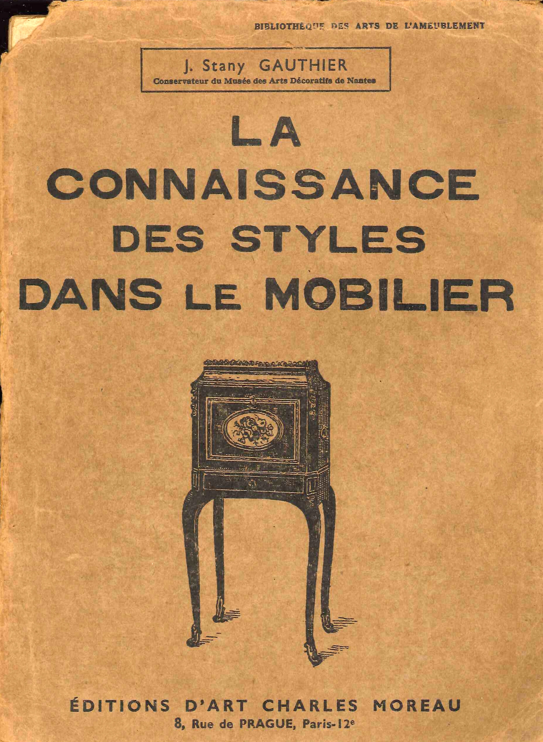 La Connaissance des Styles Dans le Mobilier