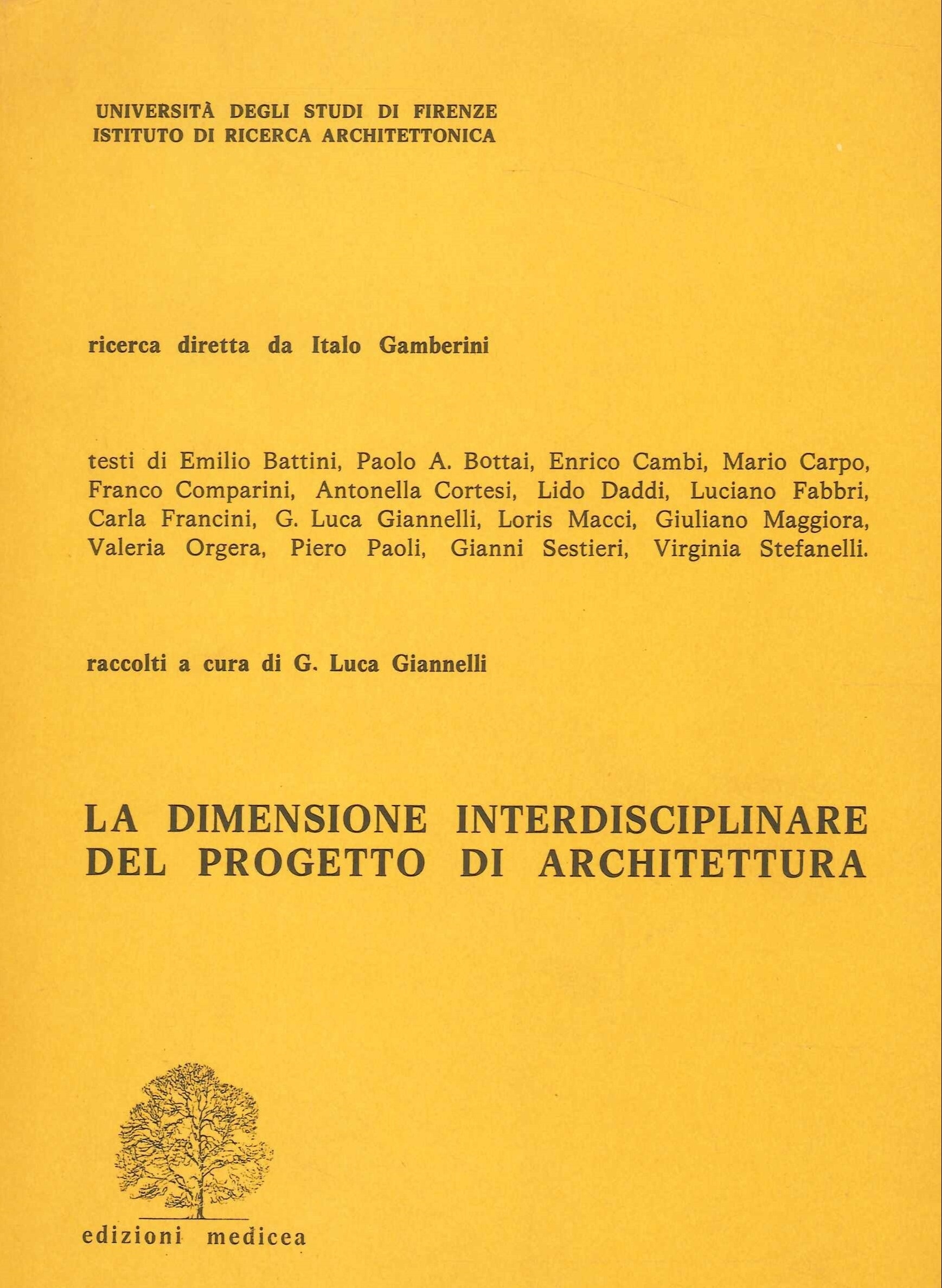 La dimensione interdisciplinare del progetto di architettura