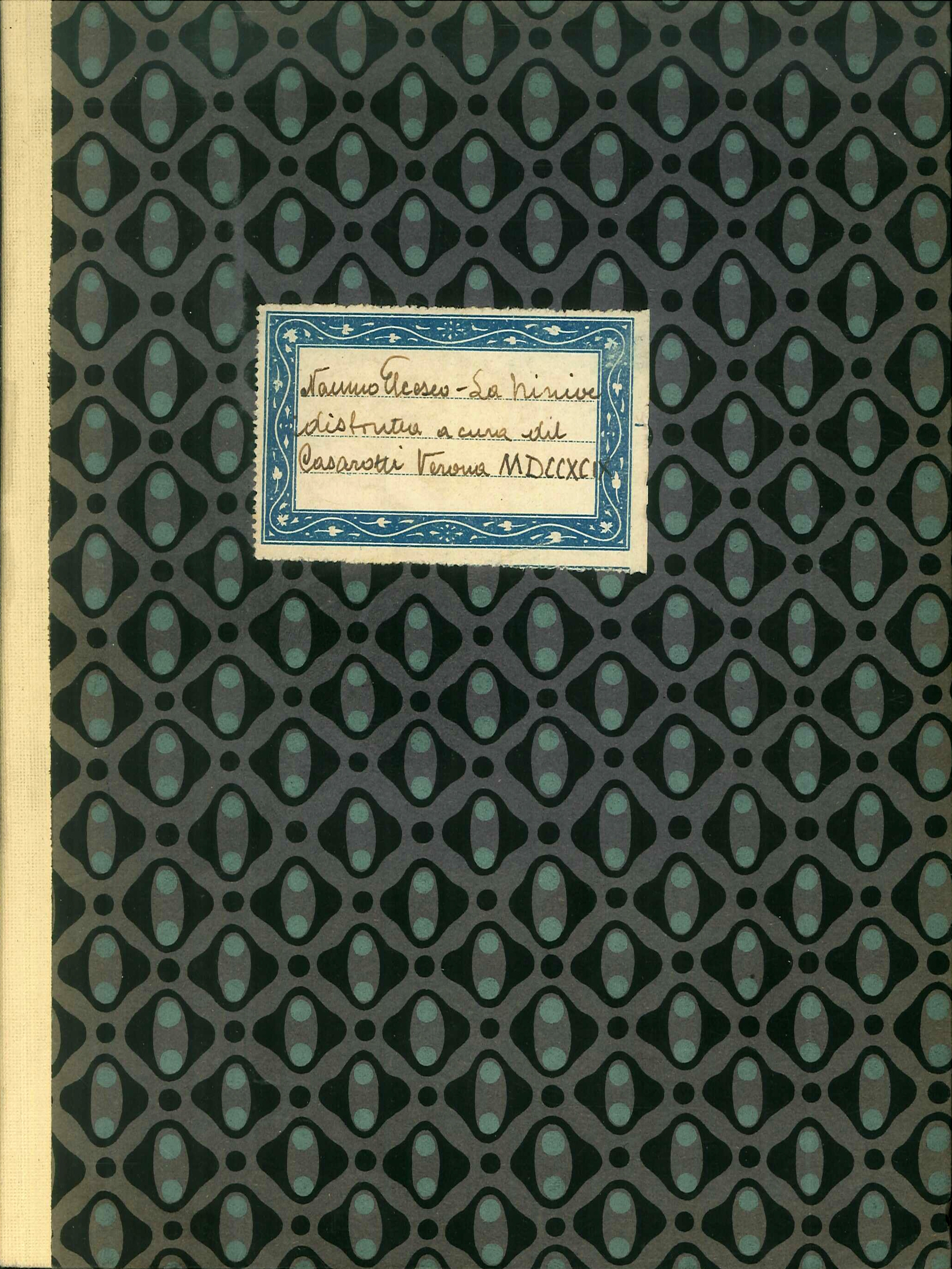 La Ninive distrutta di Naumo Elceseo recata in verso italiana …
