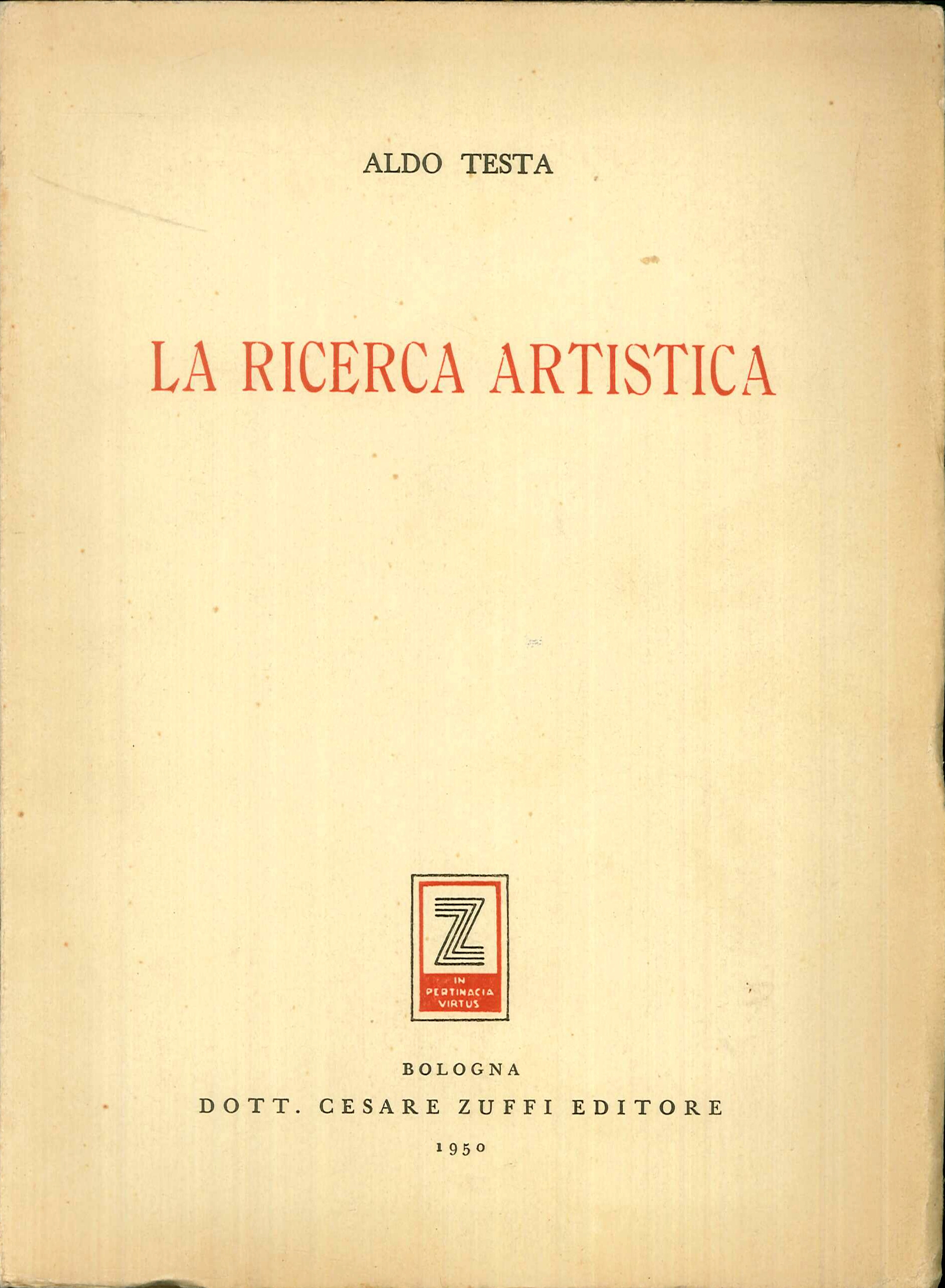 La Ricerca Artistica.