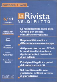 La rivista di Neldiritto (2011). Vol. 6