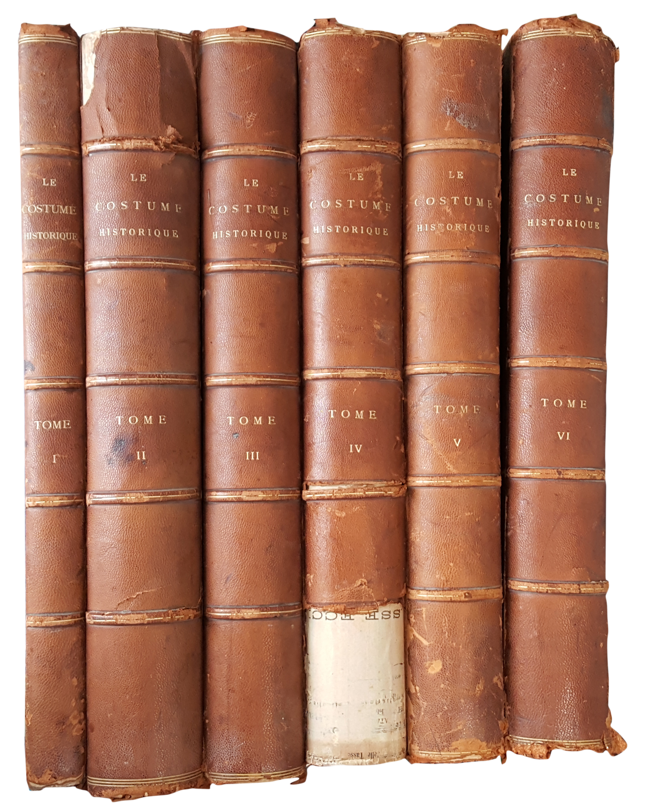 Le costume historique. Cinq cents palches, trois cents en couleurs, …