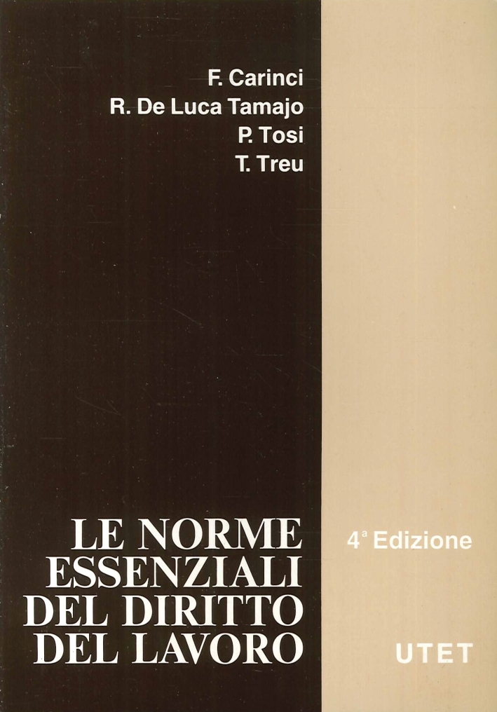 Le norme essenziali del diritto del lavoro