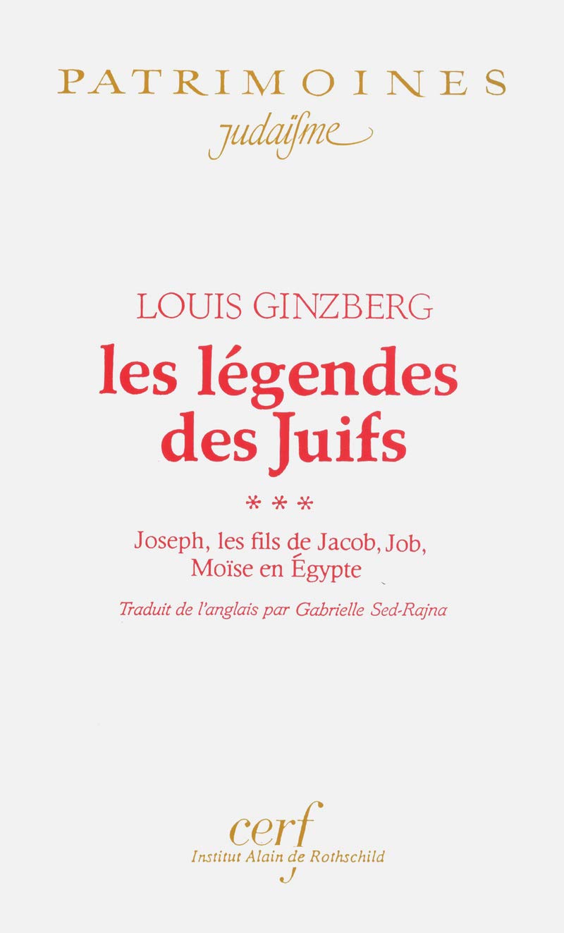 Les Légendes des Juifs. Volume 3