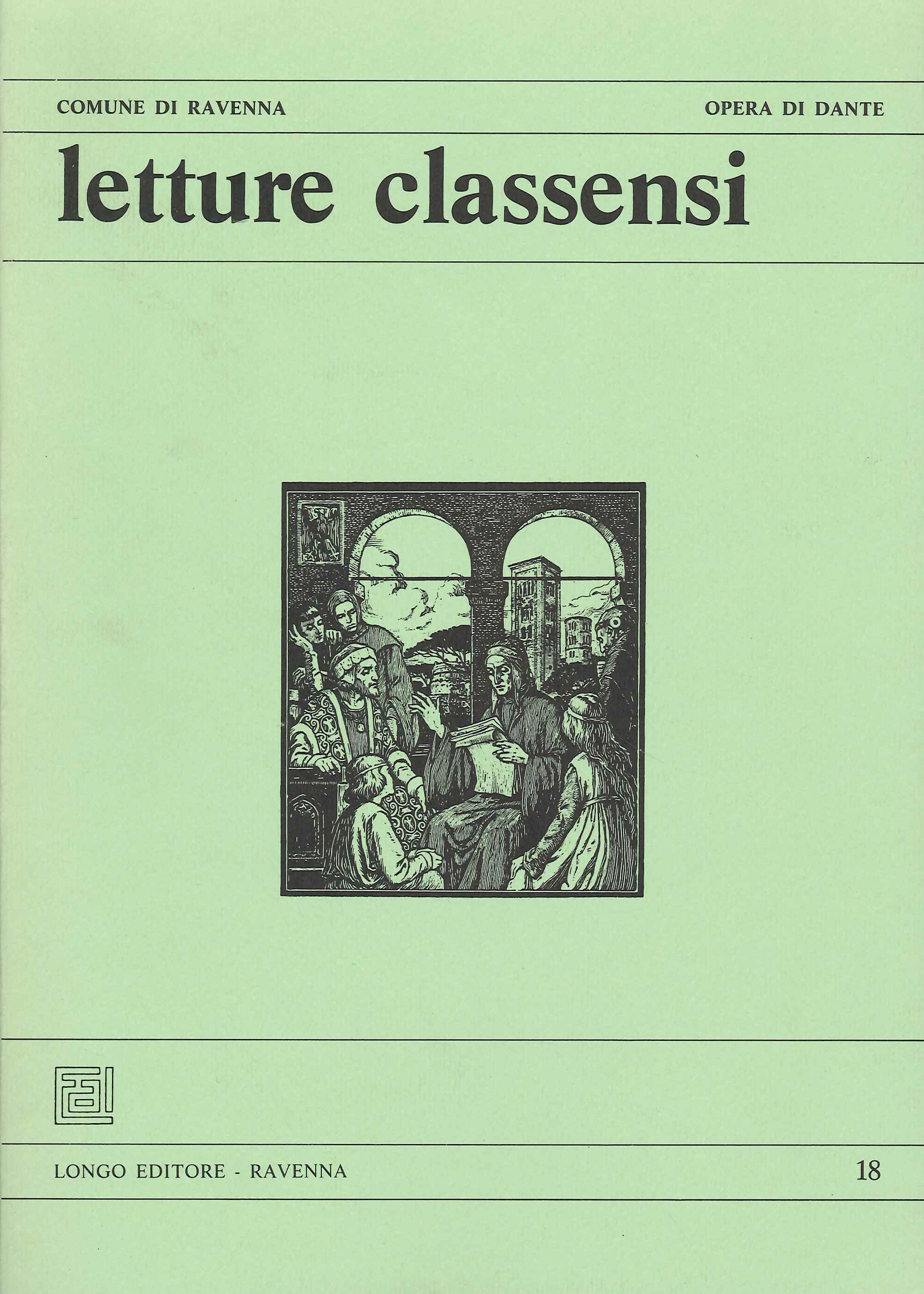 Letture Classensi. Vol. 18