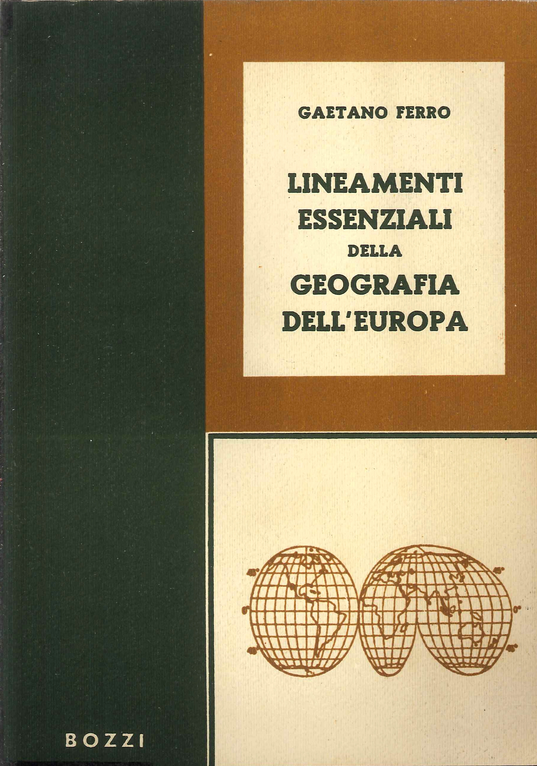 Lineamenti essenziali della geografia dell'Europa