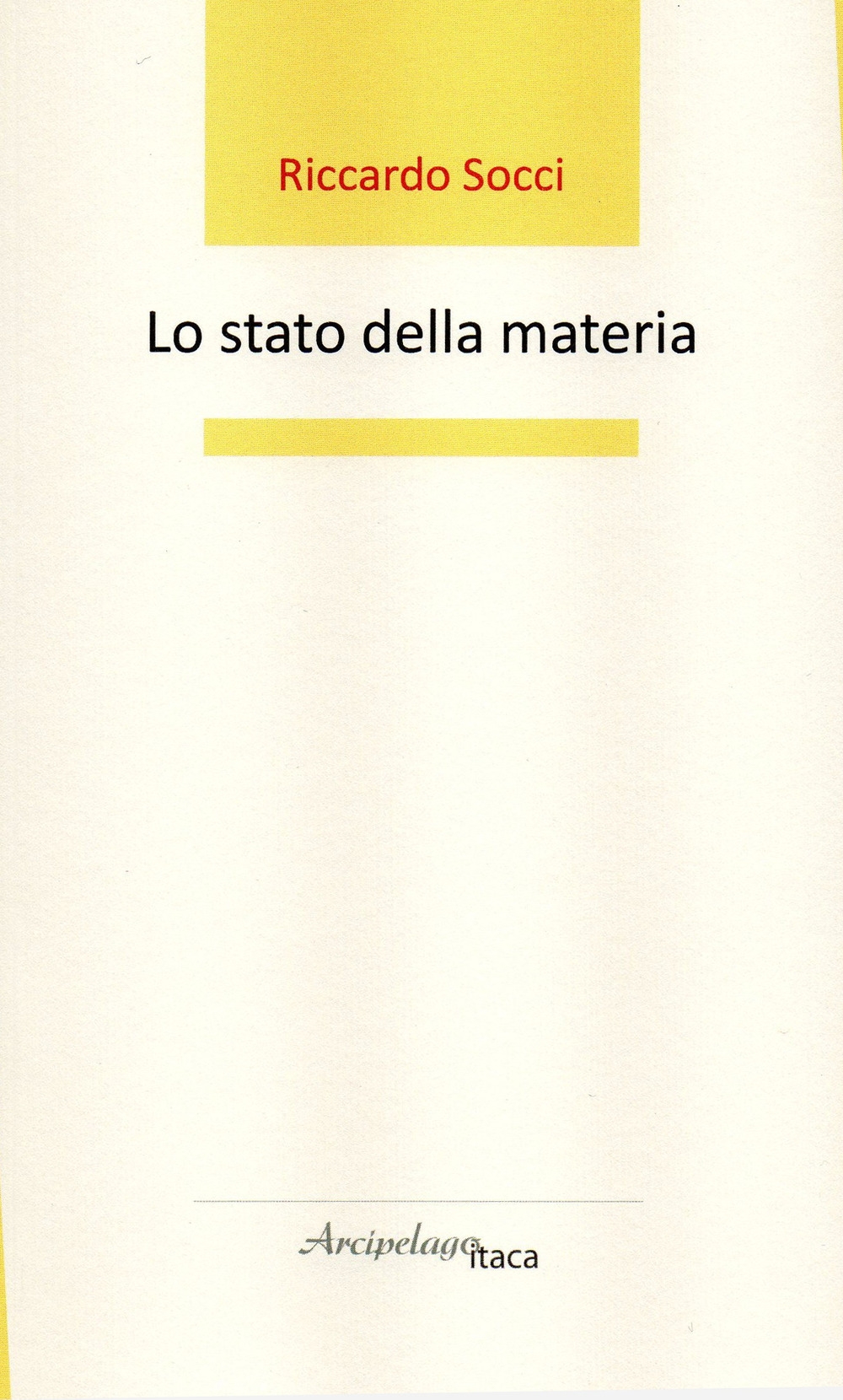 Lo stato della materia