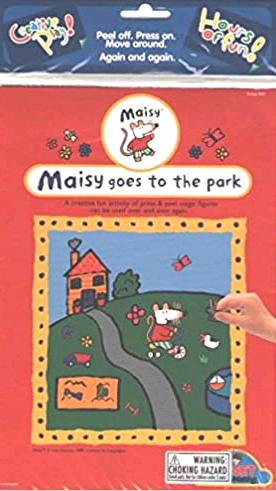 Maisy goes to the park Magic stickers. 28 reusable stickers