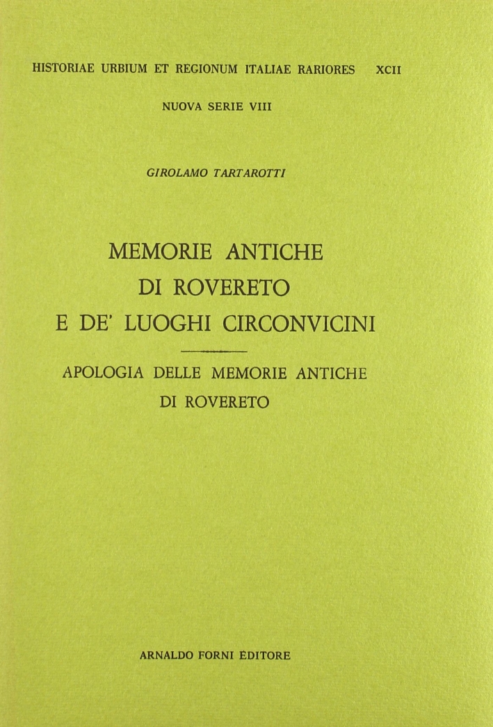 Memorie Antiche di Rovereto