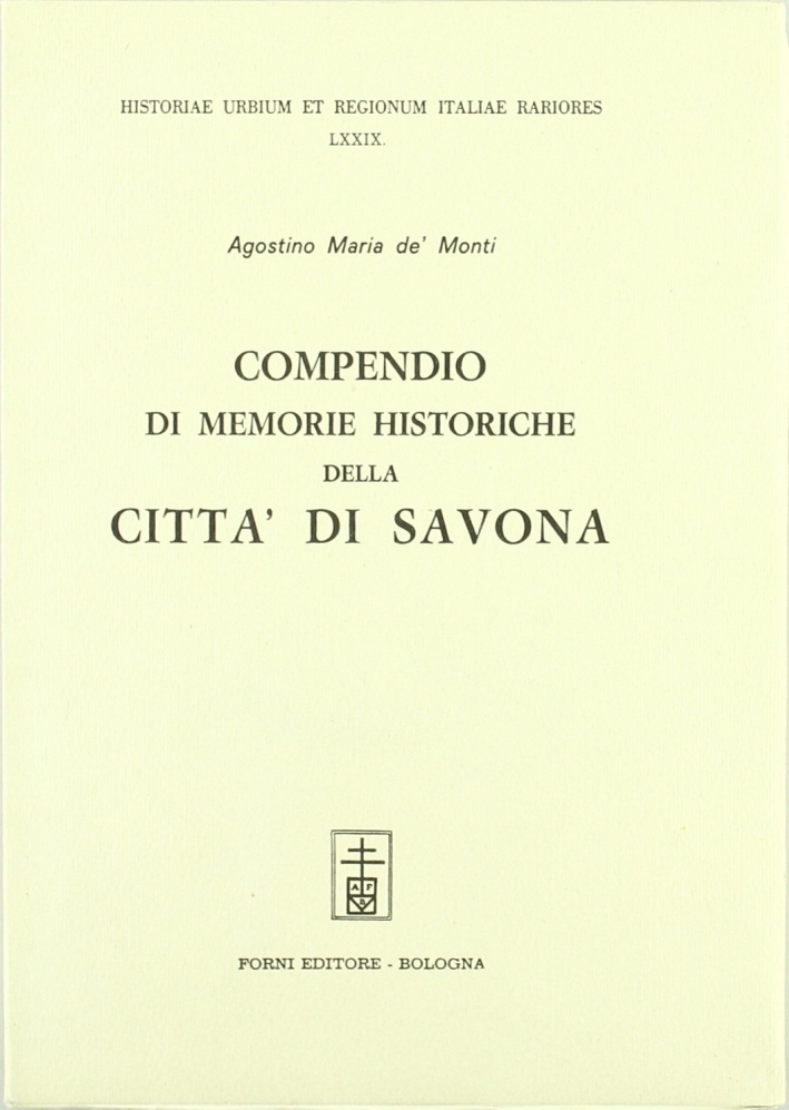 Memorie Historiche della Città di Savona