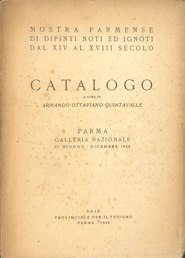 Mostra parmense di dipinti noti ed ignoti dal XIV al …