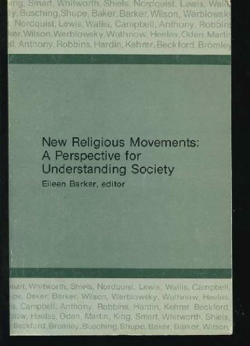 New Religious Movements: a Perspective For Understanding Society