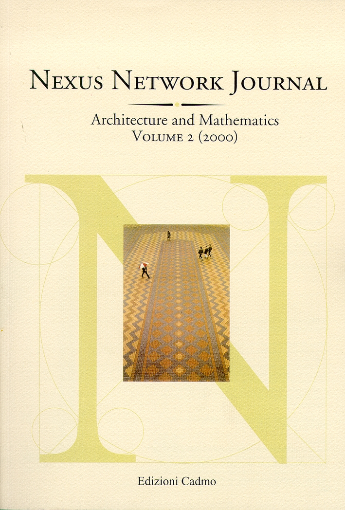 Nexus Network Journal. II/2000. Architecture and Mathematics
