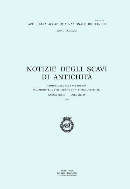 Notizie degli Scavi di Antichità. Comunicate alla Accademia dal Ministero …