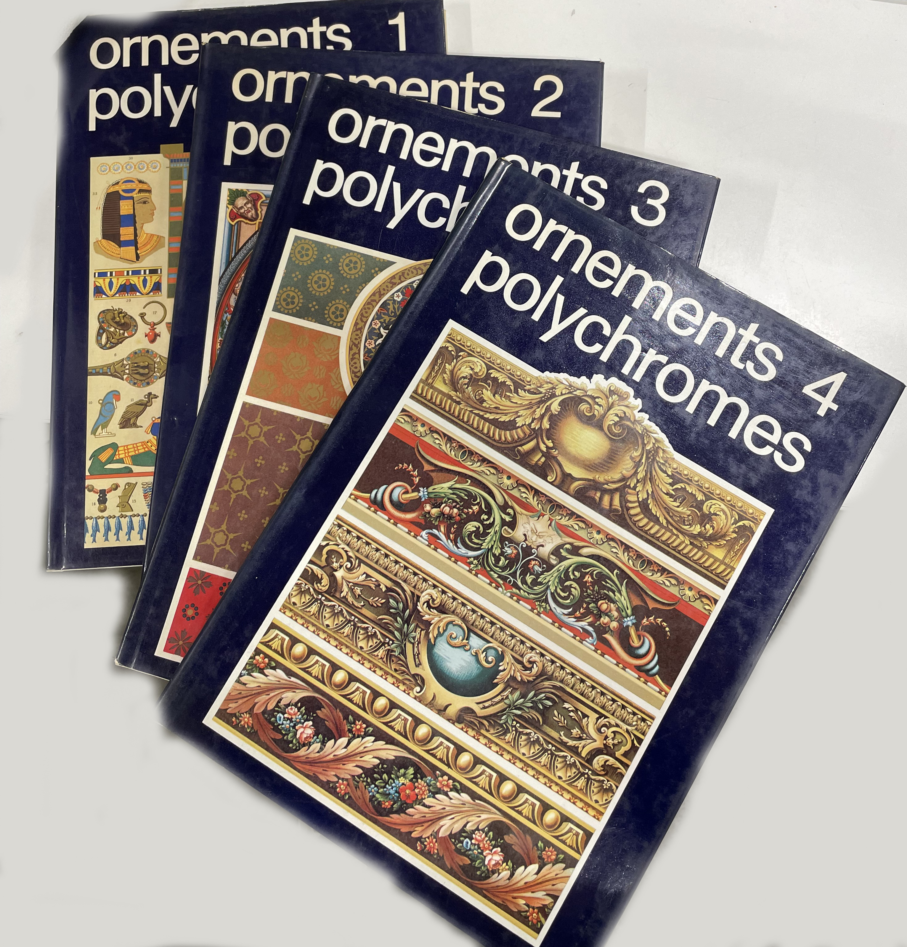 Ornaments polychromes. 4 voll. set completo