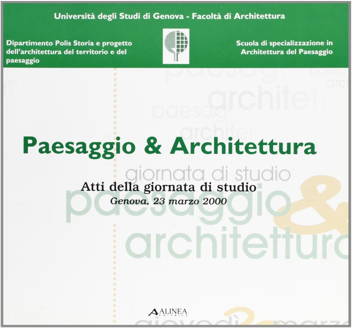 Paesaggio & architettura