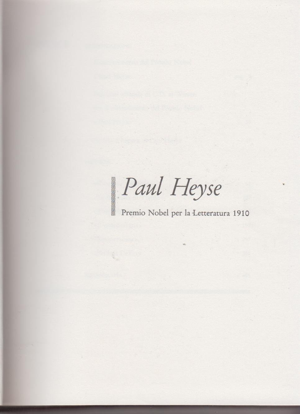 Paul Heyse. Novelle