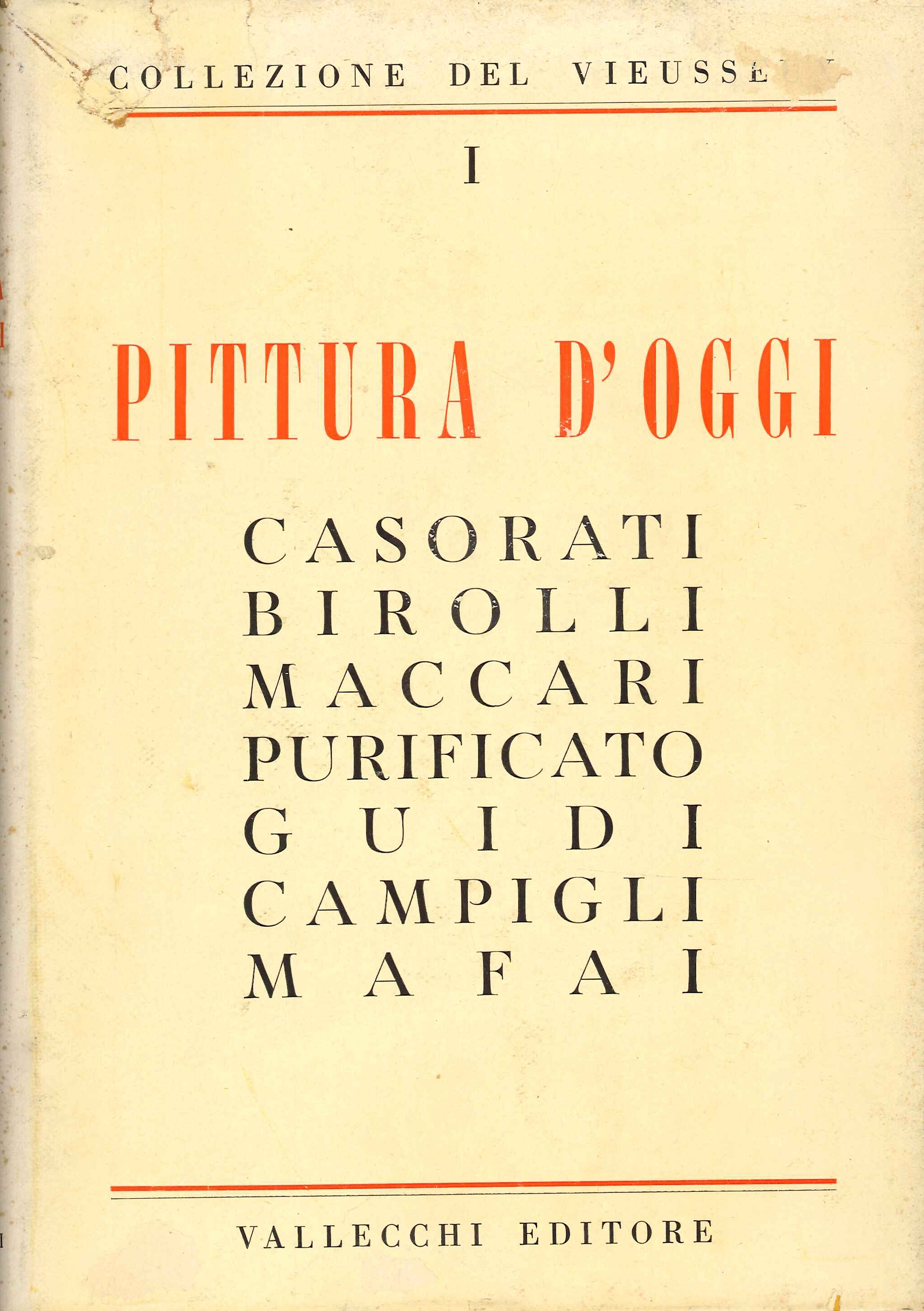 Pittura d'oggi.