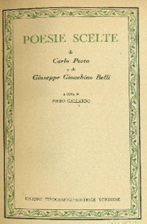 Poesie Scelte di Carlo Porta