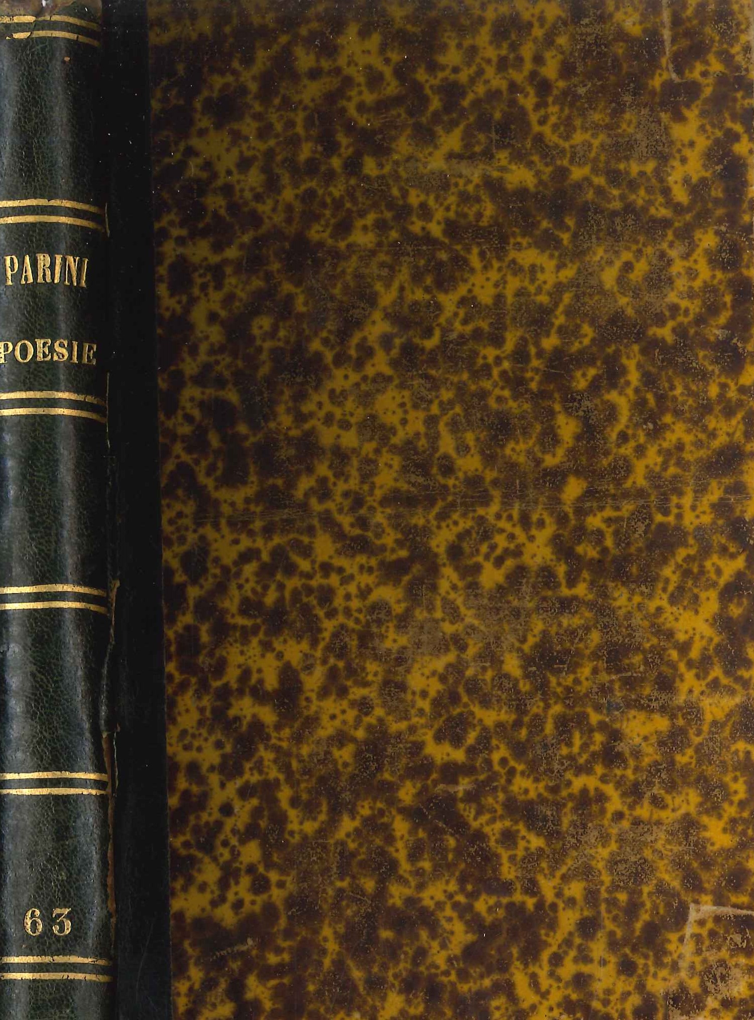 Poesie scelte di Giuseppe Parini. Il Giorno - Odi - …