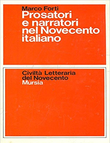 Prosatori e Narratori nel Novecento Italiano
