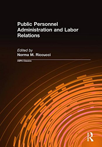 Public Personnel Administration and Labor Relations