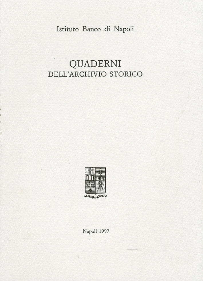 Quaderni dell'Archivio Storico