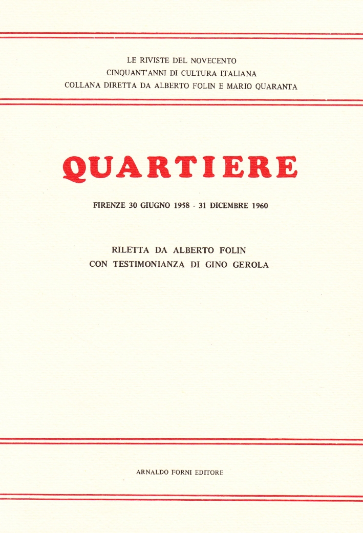 Quartiere (1958-60)